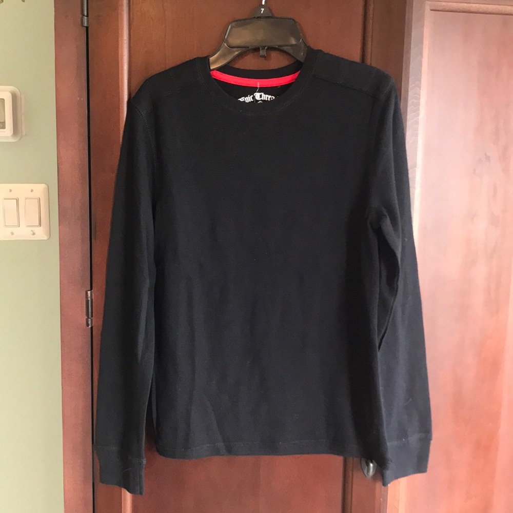 Epic Threads Black Long Sleeve Shirt